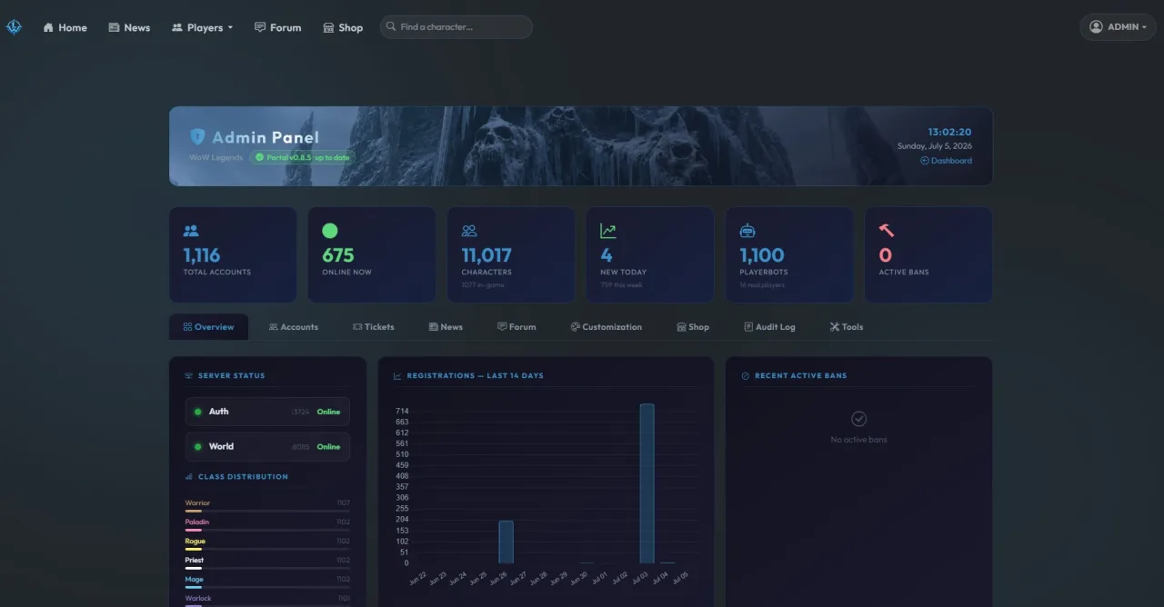 This website is a preview of the supporter package